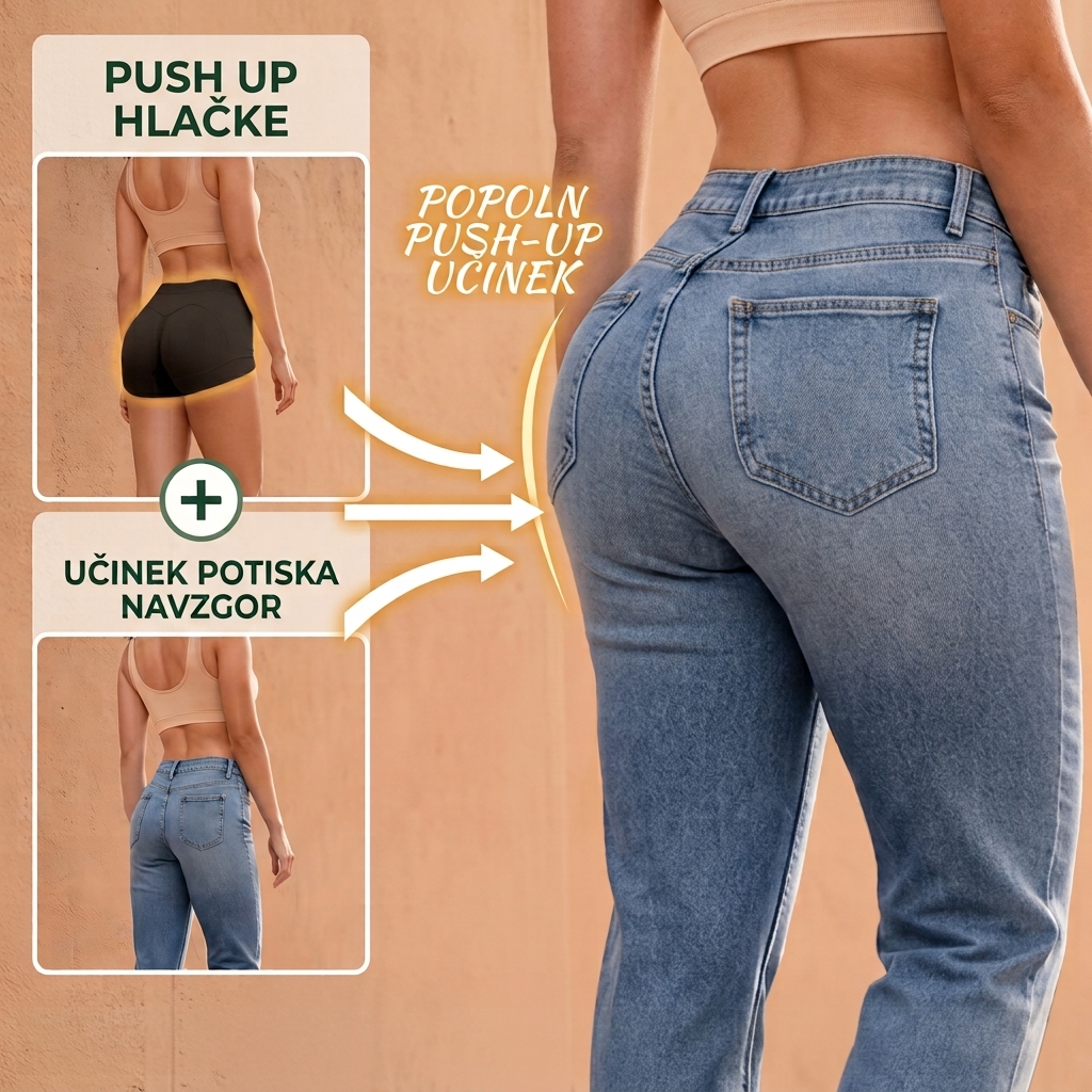 Push up hlačke za oblikovanje postave Push up hlačke za oblikovanje postave