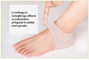 Silikonska nogavica za pete