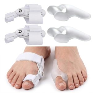 Komplet opornic za ukrivljene palce - Hallux Valgus